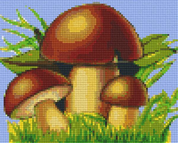 Pixelhobby Klassik Vorlage - Pilze