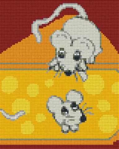 Pixelhobby Klassik Set - Mäuse im Käse
