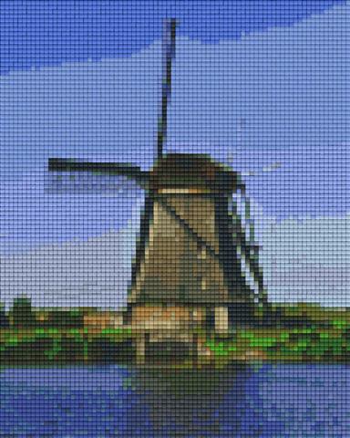 Pixelhobby Klassik Vorlage - Mühle