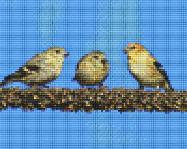 Pixelhobby Klassik Set - Drei Spatzen
