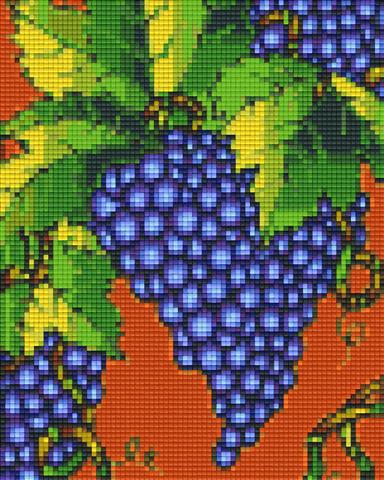 Pixelhobby Klassik Vorlage - Trauben