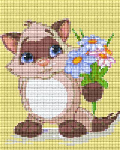 Pixelhobby Klassik Vorlage - Eine Blume