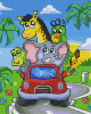 Pixelhobby Klassik Vorlage - Im Urlaub