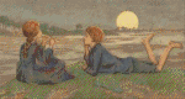 Pixelhobby Klassik Set - Sonnenuntergang