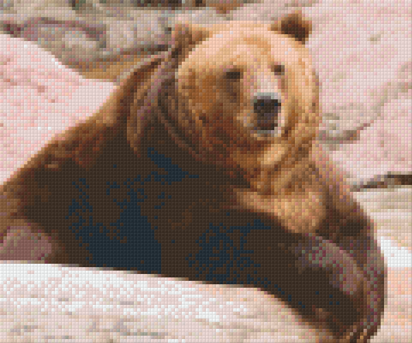Pixelhobby Klassik Set - Braunbär