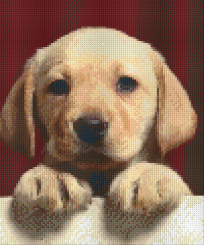 Pixelhobby Klassik Vorlage - Little Dog