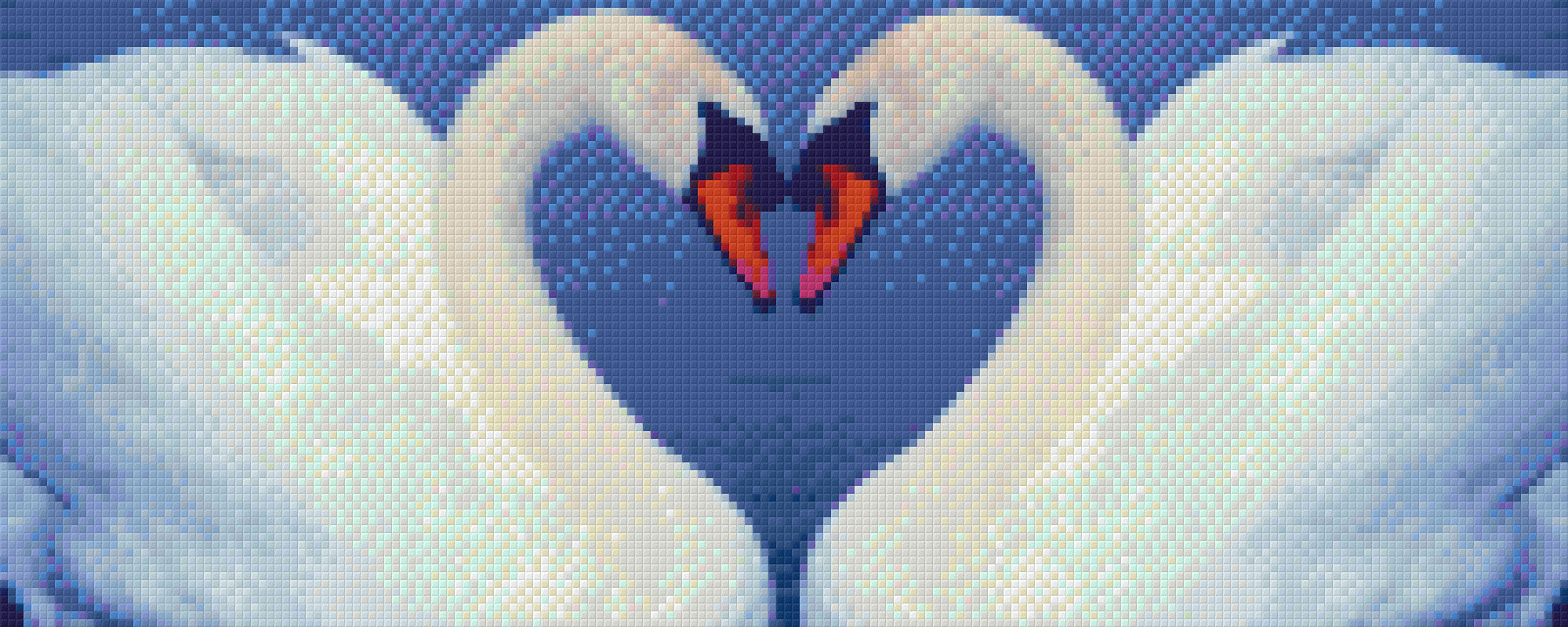 Pixelhobby Klassik Set - Schwanenherz