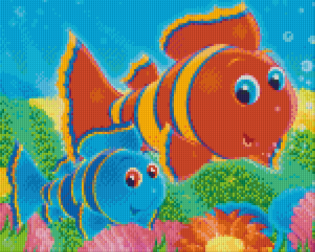 Pixel hobby classic template - clown fish