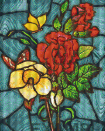 Pixelhobby classic set - flower glass in lead