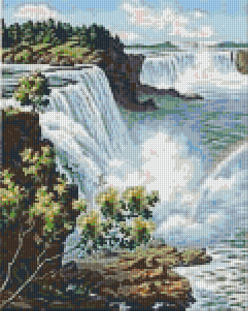 Pixelhobby Klassik Set - Niagara Wasserfälle