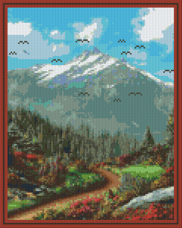 Pixel hobby classic set - mountains