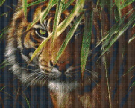 Pixelhobby Klassik Vorlage - Glitzernder Wald