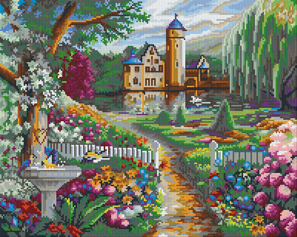 Pixelhobby Klassik Set - Schloss im Sommer