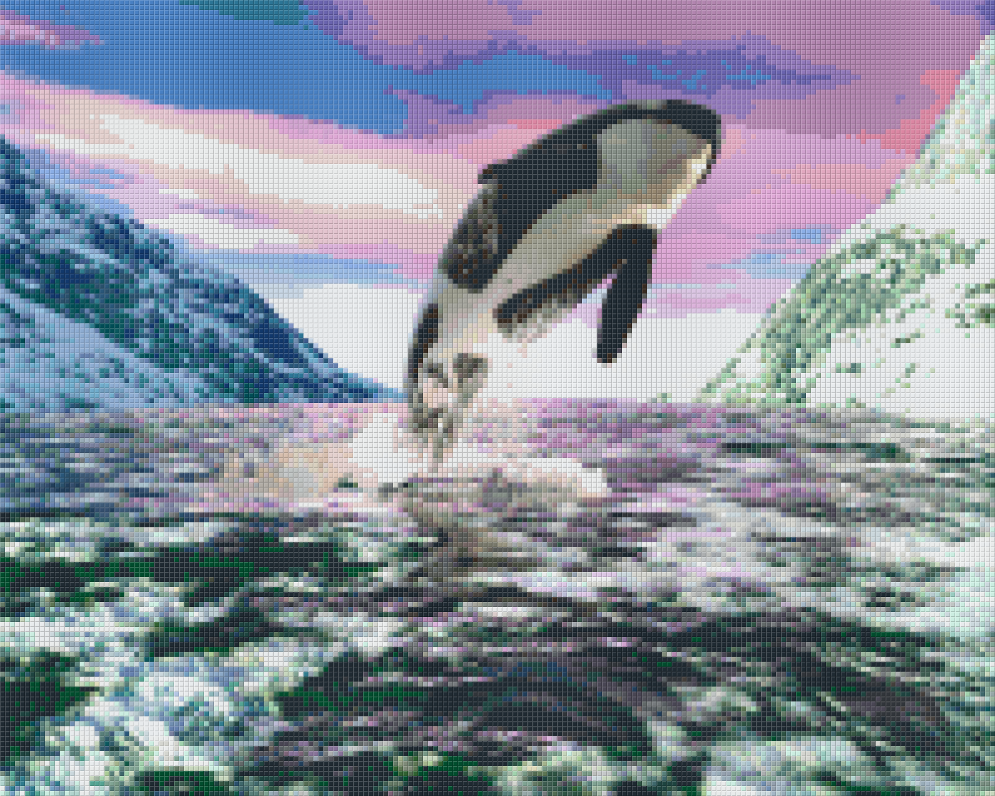 Pixelhobby Klassik Vorlage - Orca