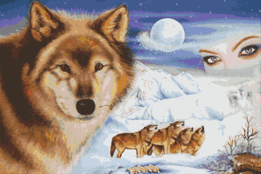 Pixel Hobby Classic Template - Magic Night