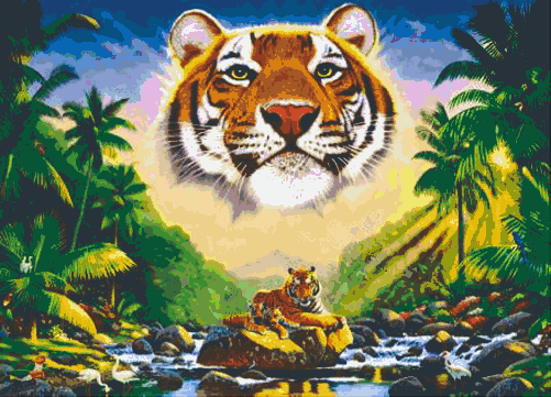 Pixelhobby Klassik Set - Tiger