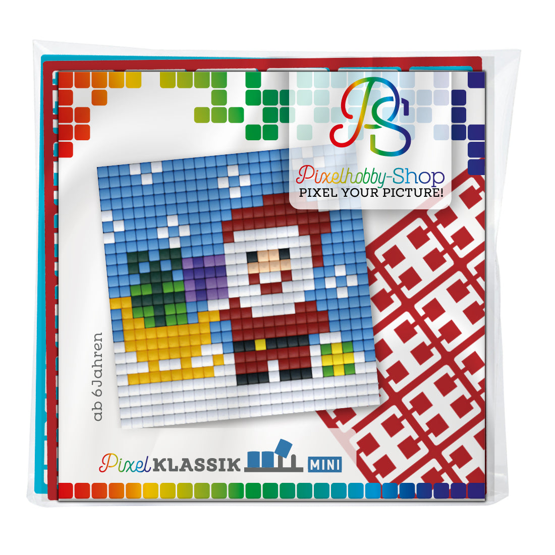 Pixelhobby Klassik (Mini) Magnet Set - Den Schlitten laden