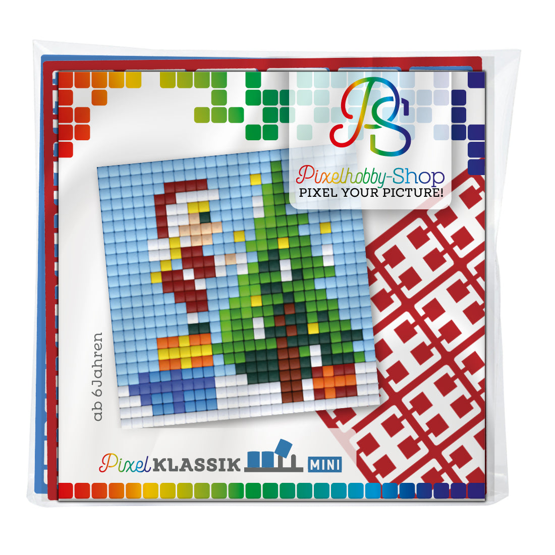 Pixelhobby Klassik (Mini) Magnet Set - Die Elfe schmückt