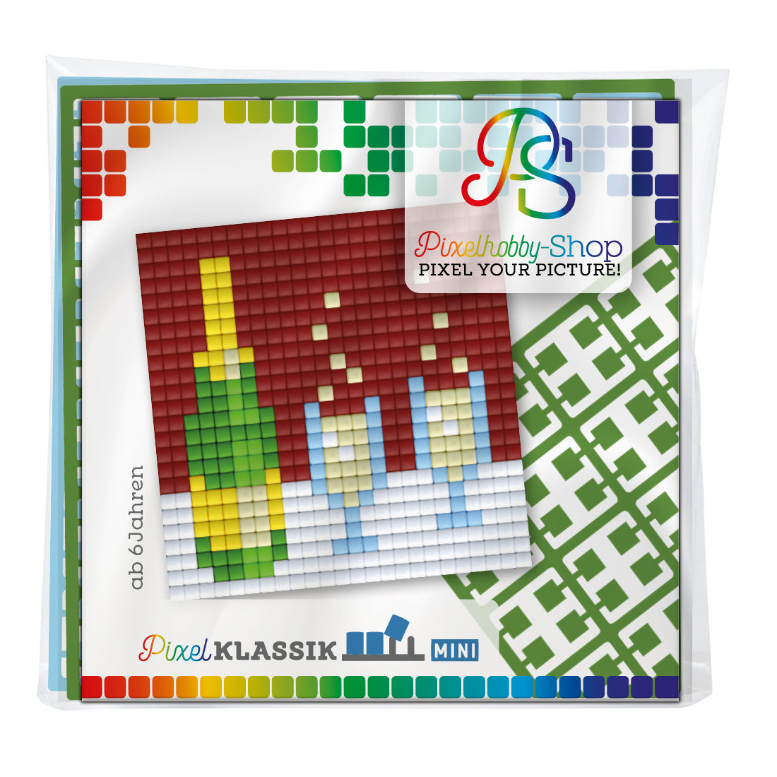 Pixelhobby Klassik (Mini) Magnet Set - Silvester