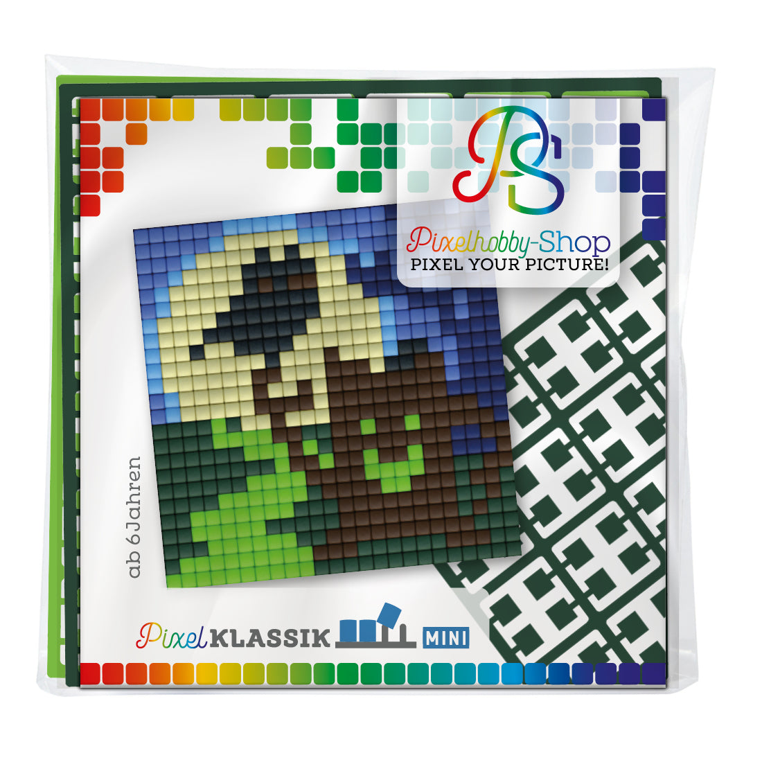 Pixelhobby Klassik (Mini) Magnet Set - Halloween Eule