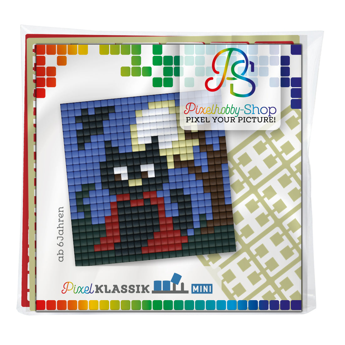 Pixelhobby Klassik (Mini) Magnet Set - Vampir Katze