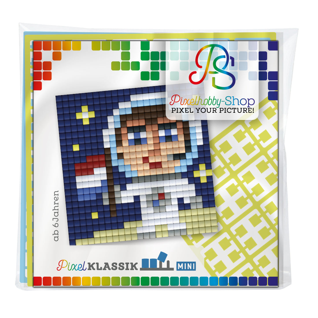 Pixelhobby Klassik (Mini) Magnet Set - Astronaut