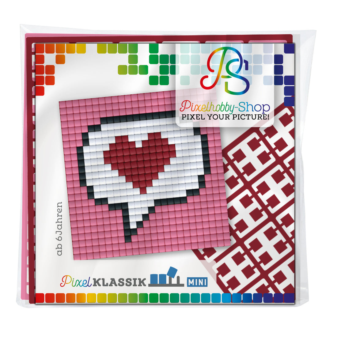 Pixelhobby Classic (Mini) Magnet Set - Love