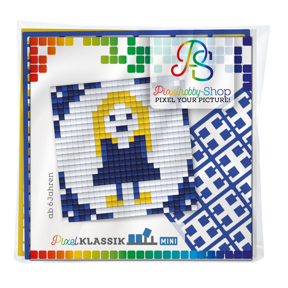 Pixelhobby Klassik (Mini) Magnet Set - Delfter Hollandmädchen