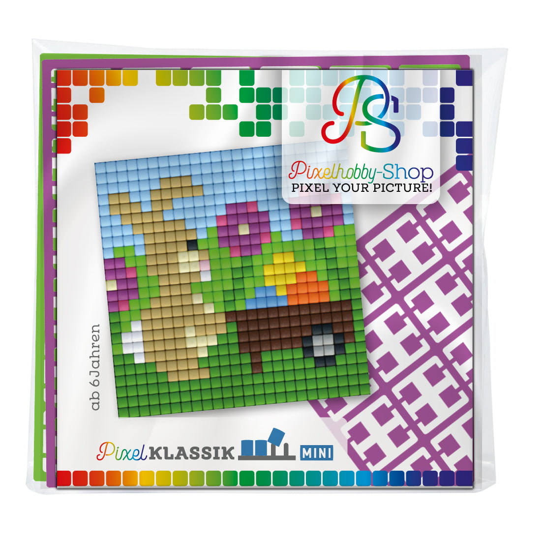 Pixelhobby Klassik (Mini) Magnet Set - Eier verstecken