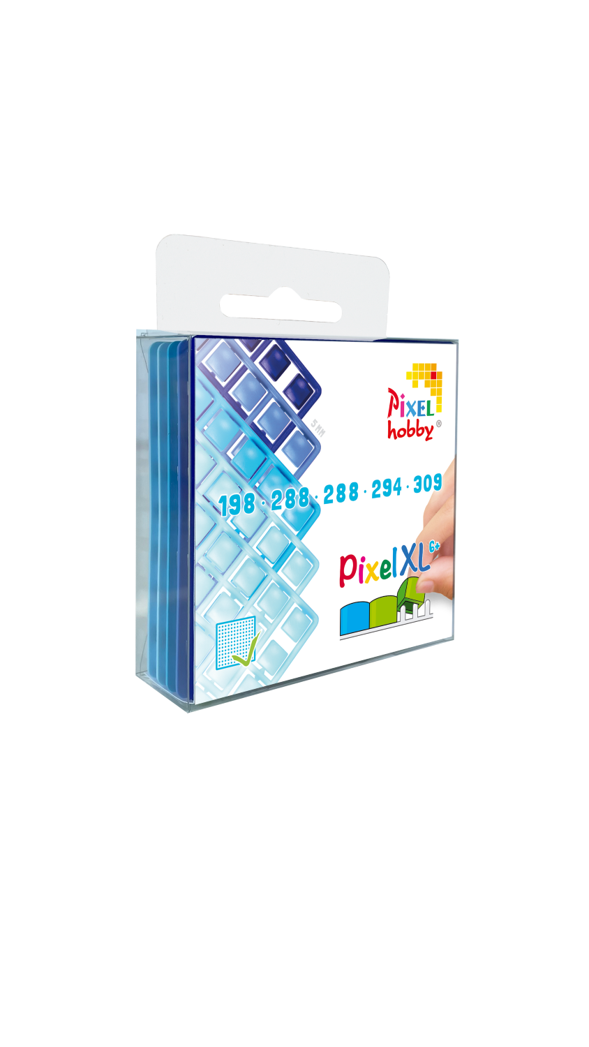 Pixelhobby Quadrat XL (Midi) Farben - Color Bow