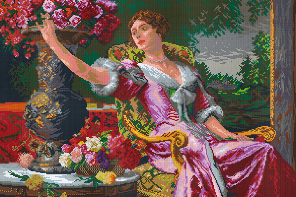 Pixelhobby Klassik Vorlage - Victorian Lady