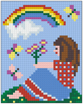 Pixelhobby Klassik Vorlage - Rainbow Dream