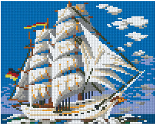 Pixelhobby Klassik Set - German Boat