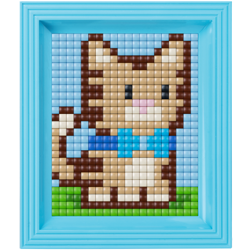 Pixelhobby XL gift sets - kitten blue