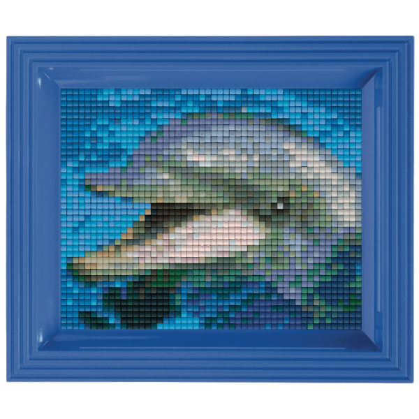 Pixelhobby Klassik Geschenkset - Delfin
