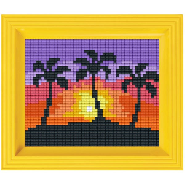 Pixelhobby Klassik Geschenkset - Sonnenuntergang