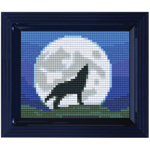 Pixelhobby Klassik Geschenkset - heulender Wolf