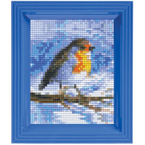 Pixelhobby Klassik Geschenkset - Rotkehlchen