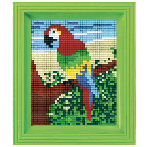 Pixelhobby Klassik Geschenkset - Papagei