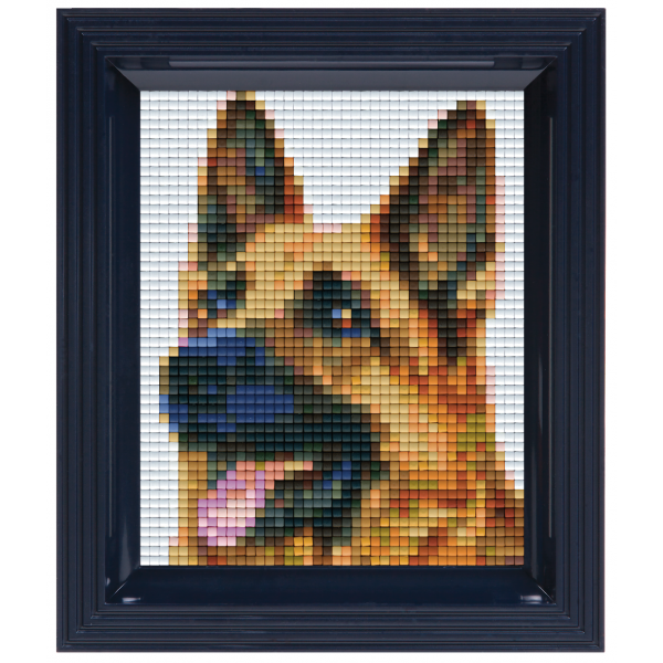 Pixelhobby Klassik Geschenkset - Schäferhund