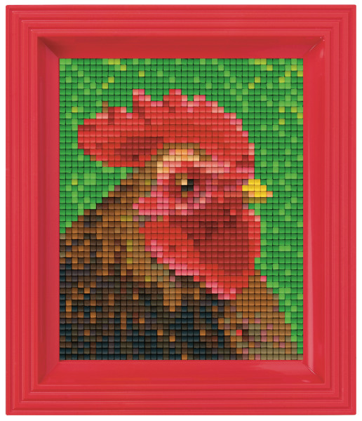 Pixelhobby Klassik Geschenkset - Hahn