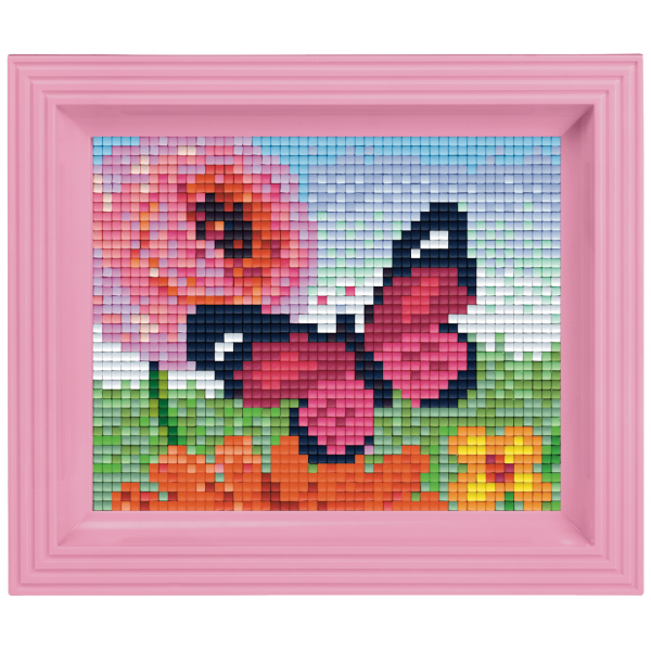 Pixelhobby classic gift set - pink butterfly