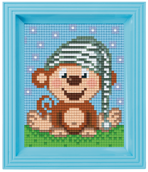 Pixelhobby Klassik Geschenkset - Schlaf-Affe