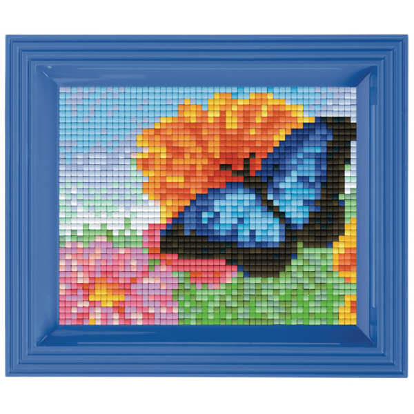 Pixelhobby classic gift set - butterfly with flowers