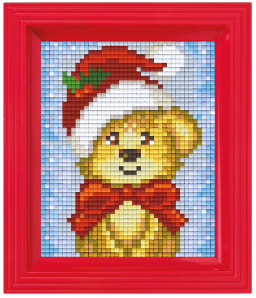 Pixelhobby Klassik Geschenkset - Weihnachtshund