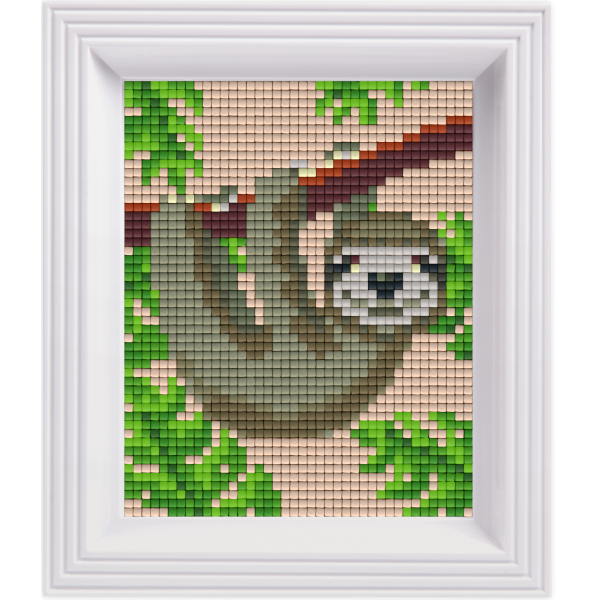 Pixelhobby Klassik Geschenkset - Faultier