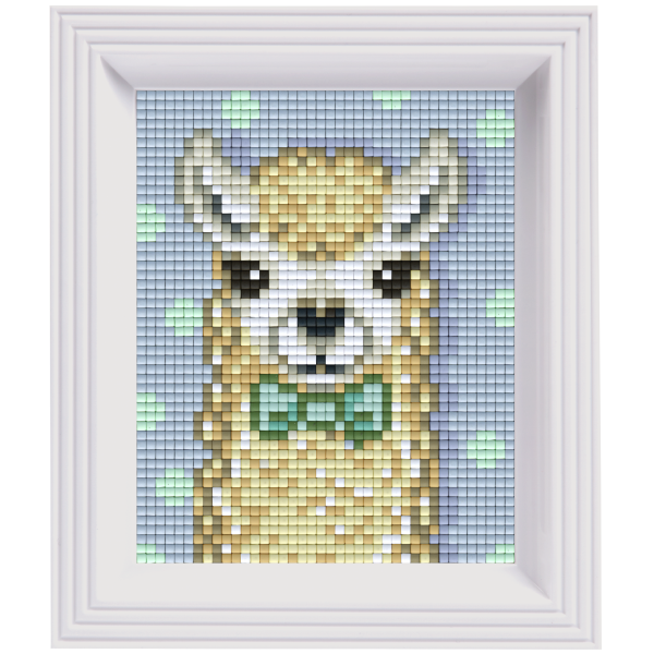 Pixelhobby Klassik Geschenkset - Lama Junge