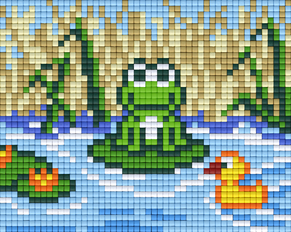 Pixelhobby Klassik Vorlage - Frosch