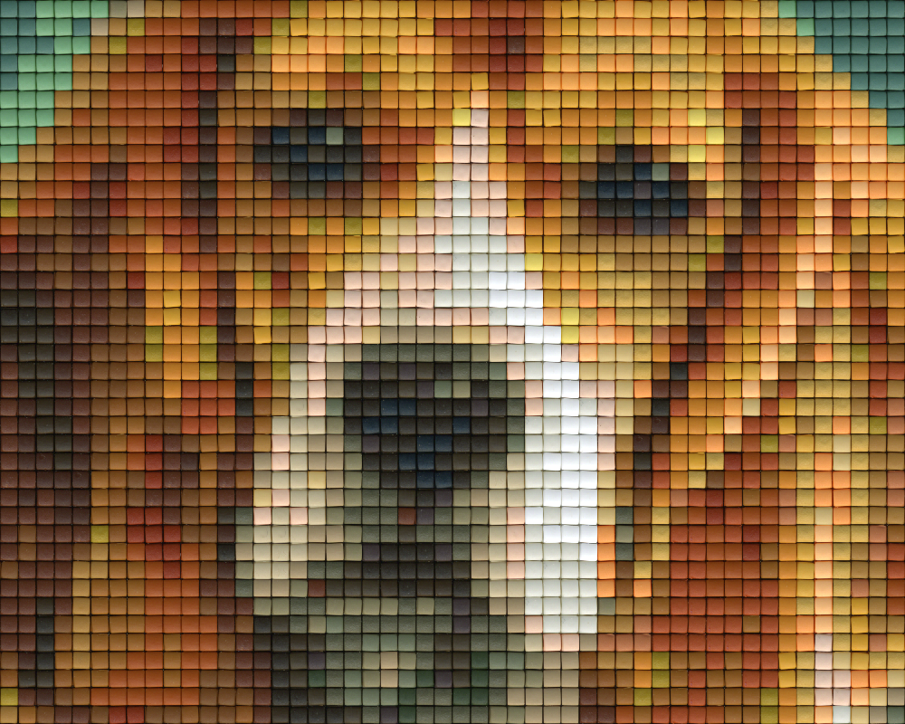 Pixelhobby Klassik Vorlage - American Foxhond