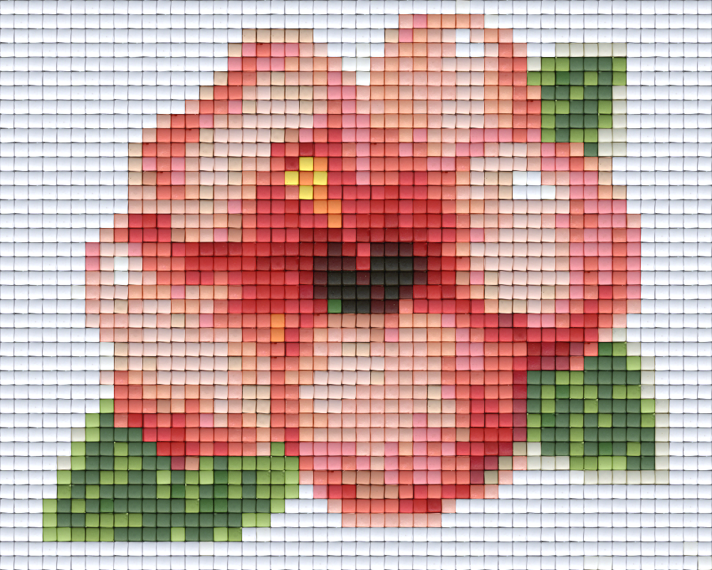 Pixelhobby Klassik Vorlage - Hibiskus